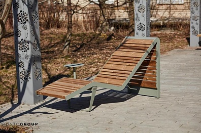 Bench «Infinity wood» (Sun lounger)